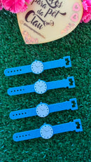 Adesivo Relógio Azul - 5 unidades