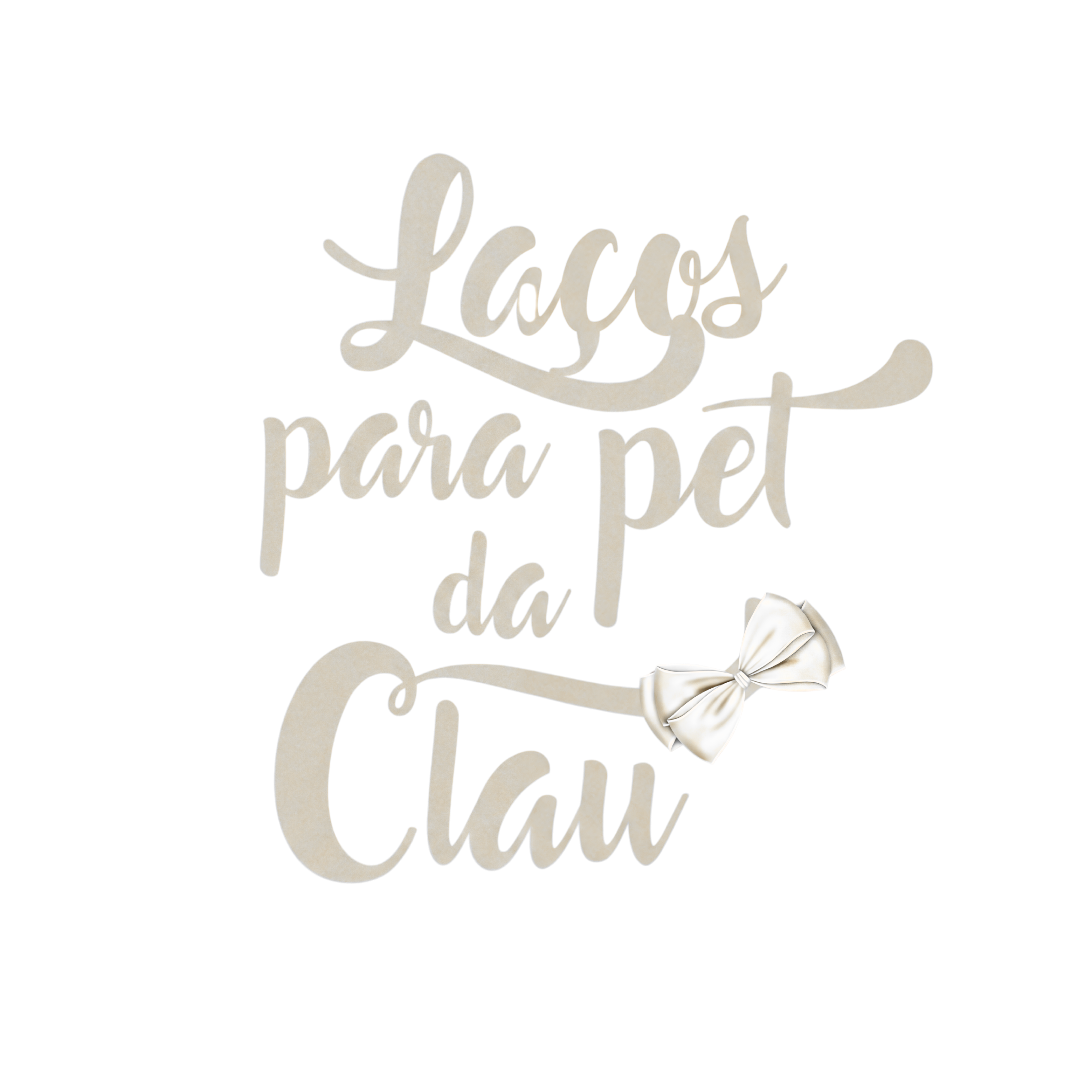 Laços pra Pet da Clau