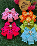 Conjunto/5 U de gargantilha+ 10 U de laço