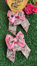 Conjunto Minnie/5 U de gargantilha e 10 U de laço