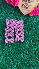 Mini Laços Rosa LV - 10 unidades